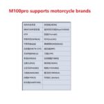 JDiag M100 Pro Motosiklet Arıza Tespit Cihazı Full Set 21 Kablo - Görsel 6